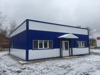 Магазин из сэндвич-панелей