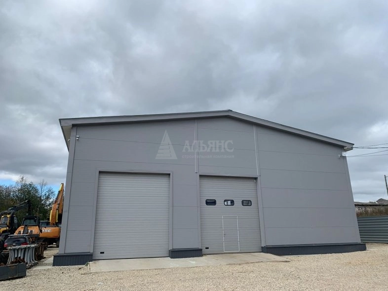 Грузовое СТО из сэндвич-панелей - фото 2